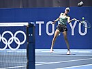 Letní olympijské hry Tokio 2020, 22. ervence 2021. eská tenistka Markéta...