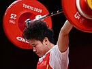 Olympijské hry v Tokiu 2020 - Vzpírání - eny do 49 kg - Skupina A . íanka...