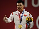 ían chen Li-ün opanoval kategorii do 67 kilogram v olympijském rekordu....