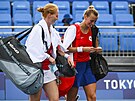 Petra Kvitová prohrála s Van Uytvanckovou z Belgie 7:5, 3:6 a 0:6 (26. ervence...