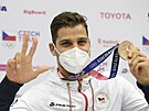 Jedna olympijská medaile z Tokia práv dorazila do eska! Z Tokia se vrátil...