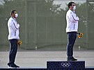 David Kostelecký a Jií Lipták (vpravo) na olympiád v Tokiu 2020 (29. ervence...