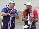 David Kostelecký a Jií Lipták (vlevo) na olympiád v Tokiu 2020 (29. ervence...