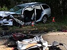 Nehoda na hlavnm tahu ochromila dopravu v eskch Budjovicch