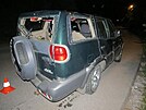 Nehoda pronsledovanho vozidla ve pindlerov Mln. (20. 7. 2021)
