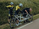 Se svým trasérem Markem Peterkou zdolal Ondej Zmekal trasu celé cyklistické...