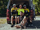 Se svým trasérem Markem Peterkou zdolal Ondej Zmekal trasu celé cyklistické...