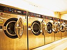 Prádelny jsou dodnes populární pedevím v USA. Ilustraní snímek