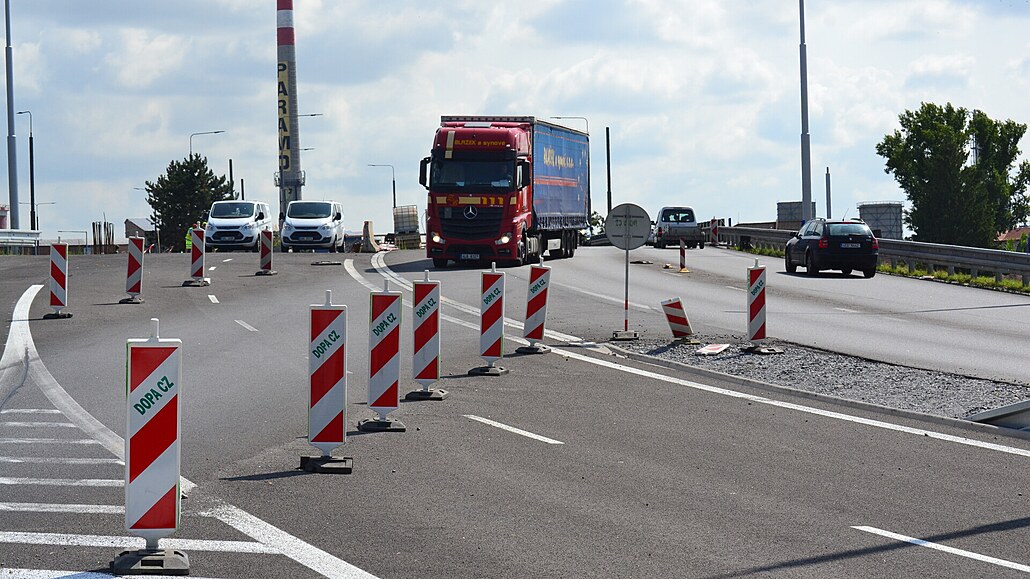 Otevření mimoúrovňové křižovatky Palackého u pardubického Parama je naplánované...