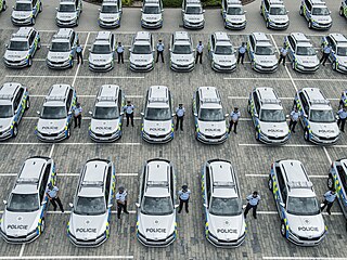 Automobilka Škoda Auto předala 22. července 2021 před Škoda Muzeem v Mladé...