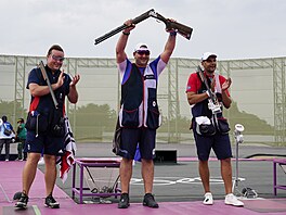 David Kostelecký (vpravo) a Jií Lipták berou stíbro a zlato na olympiád v...