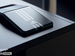 Designový koncept Samsungu Galaxy Z Flip 3 Adidas Sport