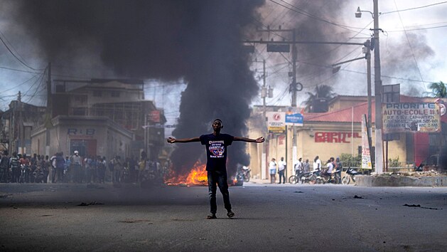 Demonstrace na Haiti (22. ervence 2021)