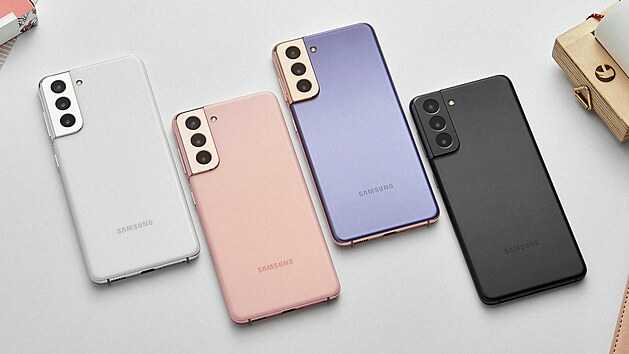 Telefony Samsung Galaxy S21 5G v rznch barevnch provedench