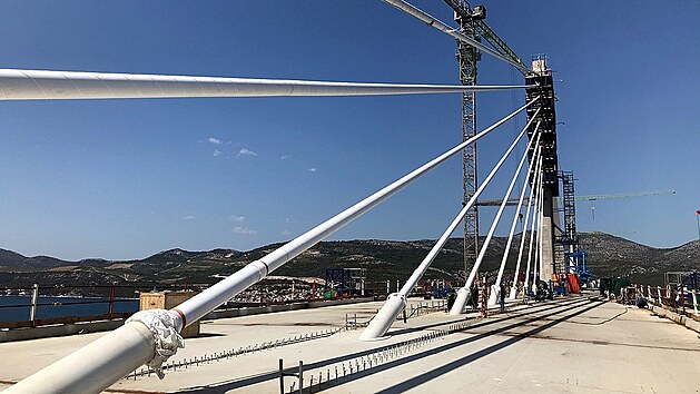 Chorvatsko finiuje s mostem na Peljeac, na poloostrov u nebude nutn cesta pes Bosnu.