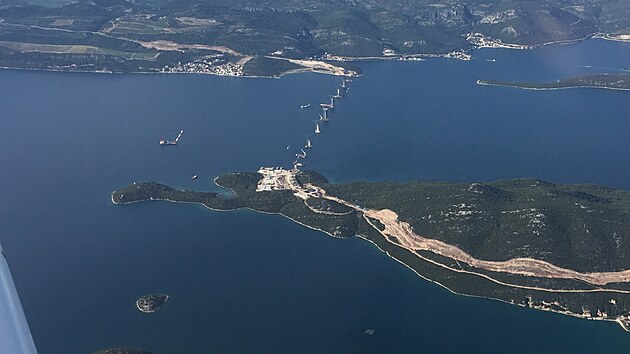 Chorvatsko finišuje s mostem na Pelješac, na poloostrov už nebude nutná cesta přes Bosnu.