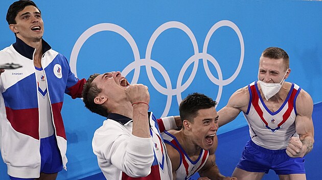 Rut sportovn gymnast uspli v olympijskm zvod drustev.