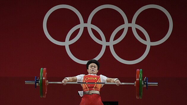 nsk vzpraka Chou '-chuej vyhrla na olympijskch hrch v Tokiu sout vhov kategorie do 49 kilogram.