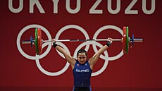 Vzpěračka Hidilyn Diazová získala pro Filipíny první olympijské zlato v...