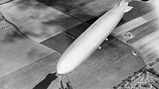 Vzducholo LZ-127 Graf Zeppelin nad eskoslovenskem, 25. srpna 1930