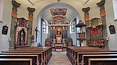 Rekonstrukce kostela sv. Anny v Boím Daru je hotová.