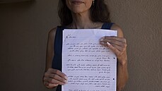 Padesátiletá Idit Harel Segalová darovala svou ledvinu palestinskému chlapci....