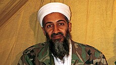 Usáma bin Ládin, vdce al-Káidy. Zabit v roce 2011.
