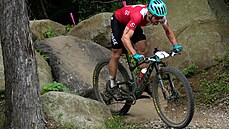 Nino Schurter ze Švýcarska skončil na smutném 4. místě. (26. července 2021)