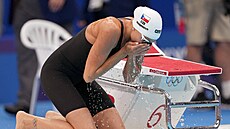 Barbora Seemanová v semifinále kraulařské dvoustovky na olympiádě v Tokiu. (27....