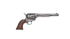 Revolver, jím� zast�elili Billyho the Kida, pochází ze soukromé sbírky, kterou...