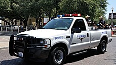 Policie texaského msta Fort Worth. Ilustraní foto.