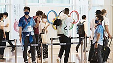 Japontí organizátoi v akci po píletu do djit olympijských her.