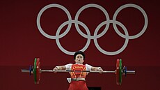 ínská vzpraka Chou '-chuej vyhrála na olympijských hrách v Tokiu sout...