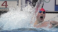 Britský plavec Adam Peaty obhájil na prsaské stovce na OH zlato z Ria de...