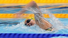Australsk plavkyn Ariarne Titmusov m za olympijskm triumfem v zvod na...