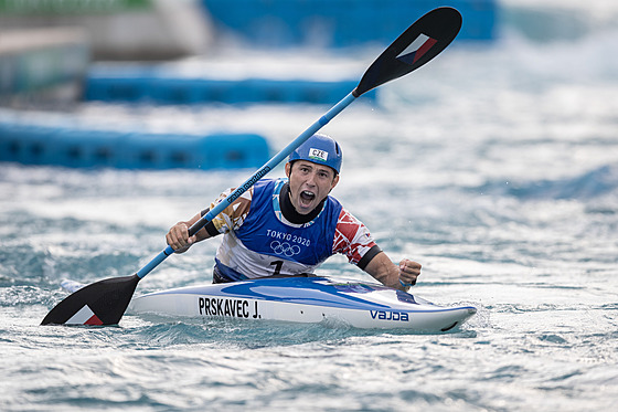 Kajaká Jií Prskavec vybojoval pro eskou olympijskou výpravu v Tokiu druhou...