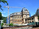 Rekonstrukce  Csaskch lzn v Karlovch Varech, stav 30. ervence 2021