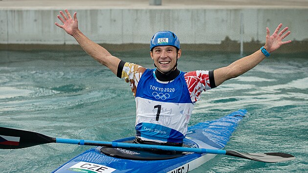 Kajak Ji Prskavec, vybojoval pro eskou olympijskou vpravu v Tokiu zlatou medaili!  (30. ervence 2021)