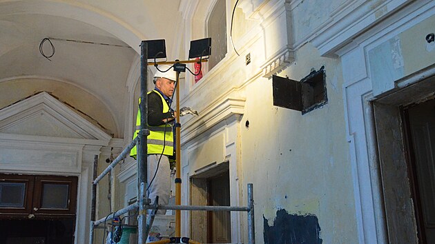 Rekonstrukce  Císařských lázní v Karlových Varech, stav 30. července 2021