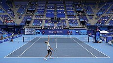 Novak Djokovi na olympiád v Tokiu