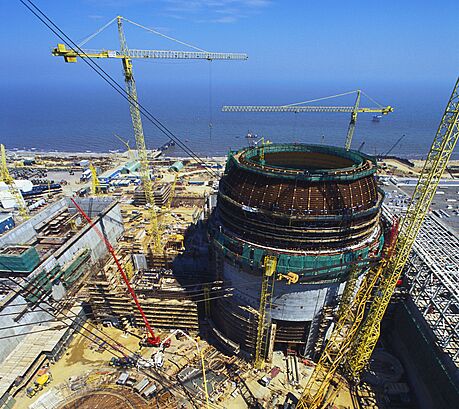 Stavba jaderného reaktoru Sizewell