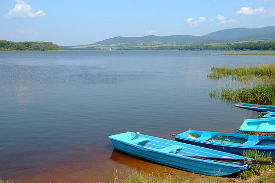 Beh vodní nádre Lipno v Horní Plané