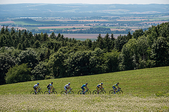 Únik během třetí etapy loňského ročníku Czech Tour