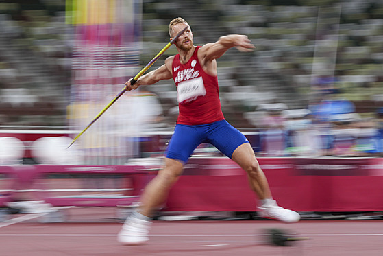 ech Jakub Vadlejch ve finále hodu otpem mu na LOH 2020 v Tokiu. Sobota 7....