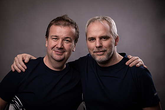 Zakladatelé startupu Artinii Vít Krajíček (vlevo) a Ctirad Hemelík.