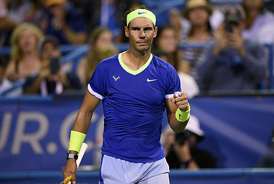 Rafael Nadal na turnaji ve Washingtonu