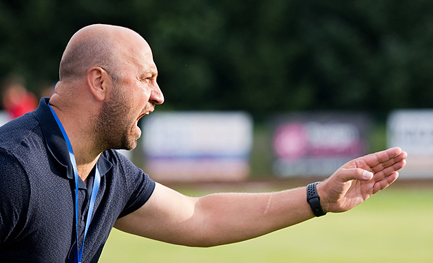 Marodka nás neomlouvá, říká trenér varnsdorfských fotbalistů Drsek