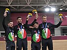 Italtí dráhoví cyklisté na olympiád v Tokiu získali zlaté medaile  ve...