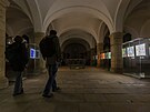 V krypt olomoucké svatováclavské katedrály probíhá od výstava svtelných...