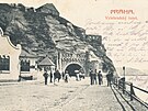 Severní strana Vyehradského tunelu postaveného v letech 1902-1905